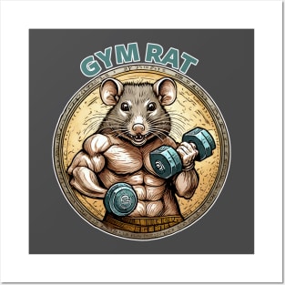 Gym rat Posters and Art